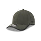 New Era Cap Black Platinum Tier Melton Wool Gray 9FORTY M-Crown Adjustable Hat