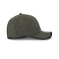 New Era Cap Black Platinum Tier Melton Wool Gray 9FORTY M-Crown Adjustable Hat