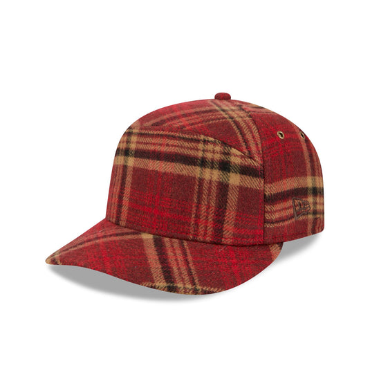New Era Cap Silver Tier Wool Plaid Split Panel 59FIFTY Fitted Hat - New Era Cap
