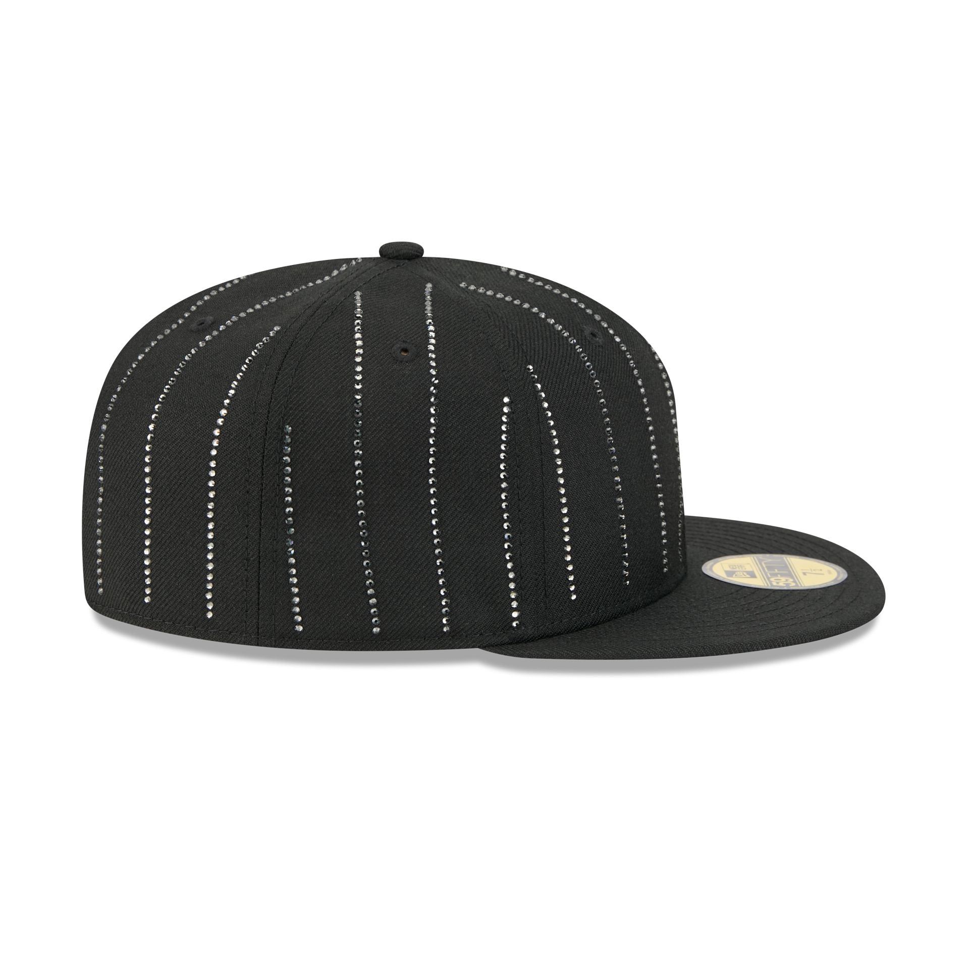 New Era Cap Gold Tier Crystal Pinstripe 59FIFTY Fitted Hat