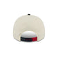 Boston Red Sox Chrome White Stars and Stripes 9FIFTY A-Frame Snapback Hat