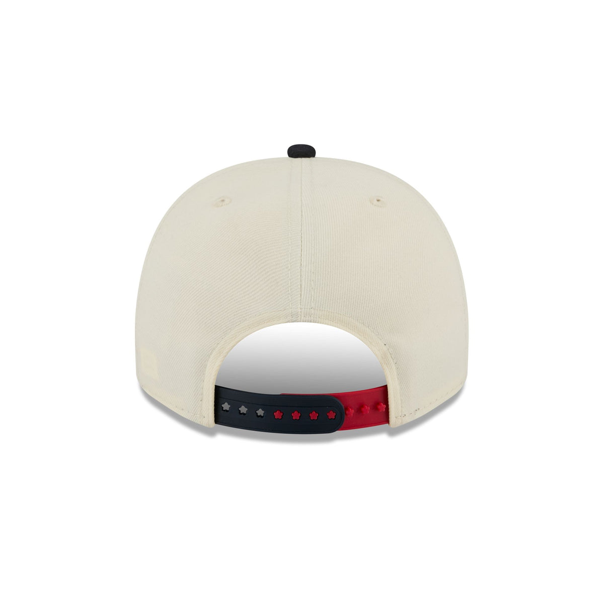 Denver Broncos Chrome White Stars and Stripes 9FIFTY A-Frame Snapback Hat