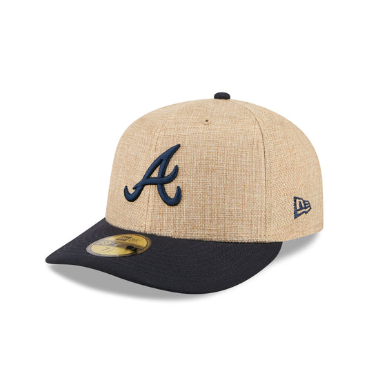 Atlanta Braves Twine 59FIFTY Fitted Hat - New Era Cap