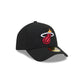 Miami Heat Team Side 59FORTY A-Frame Fitted Hat