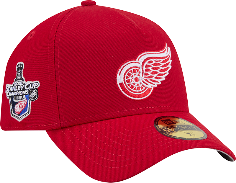 Detroit Red Wings Team Side 59FORTY A-Frame Fitted Hat