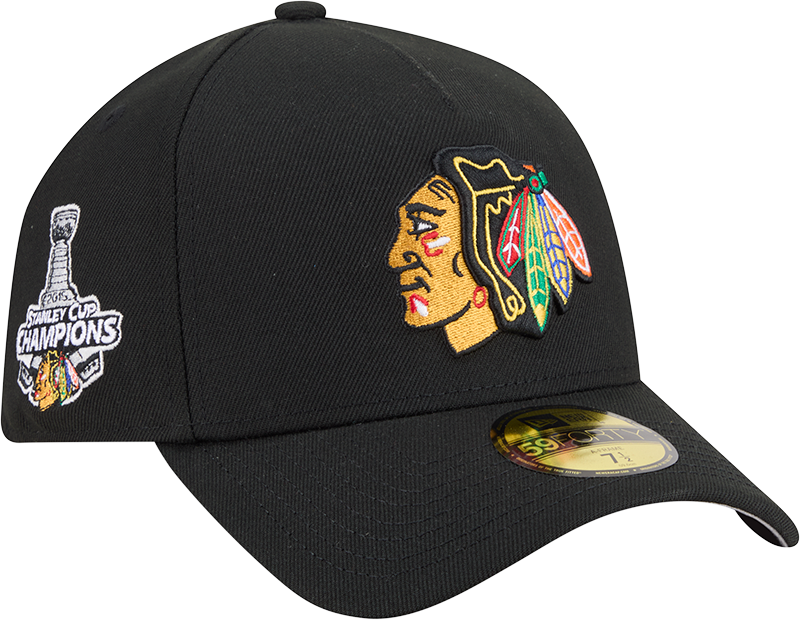 Chicago Blackhawks Team Side 59FORTY A-Frame Fitted Hat