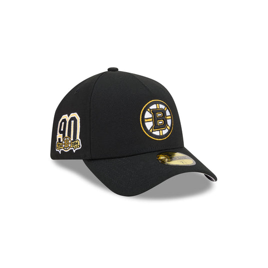 Boston Bruins Team Side 59FORTY A-Frame Fitted Hat - New Era Cap