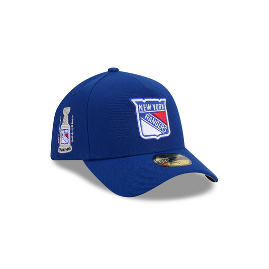New York Rangers Team Side 59FORTY A-Frame Fitted Hat - New Era Cap