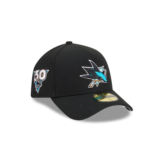 San Jose Sharks Team Side 59FORTY A-Frame Fitted Hat - New Era Cap