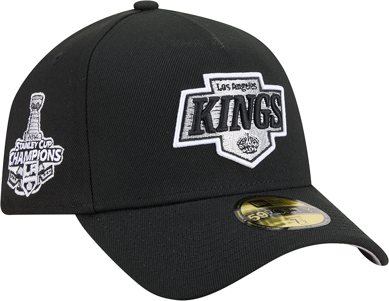 Los Angeles Kings Team Side 59FORTY A-Frame Fitted Hat