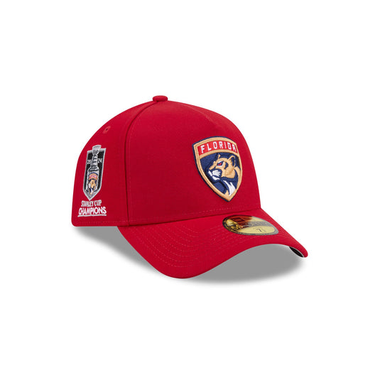 Florida Panthers Team Side 59FORTY A-Frame Fitted Hat - New Era Cap