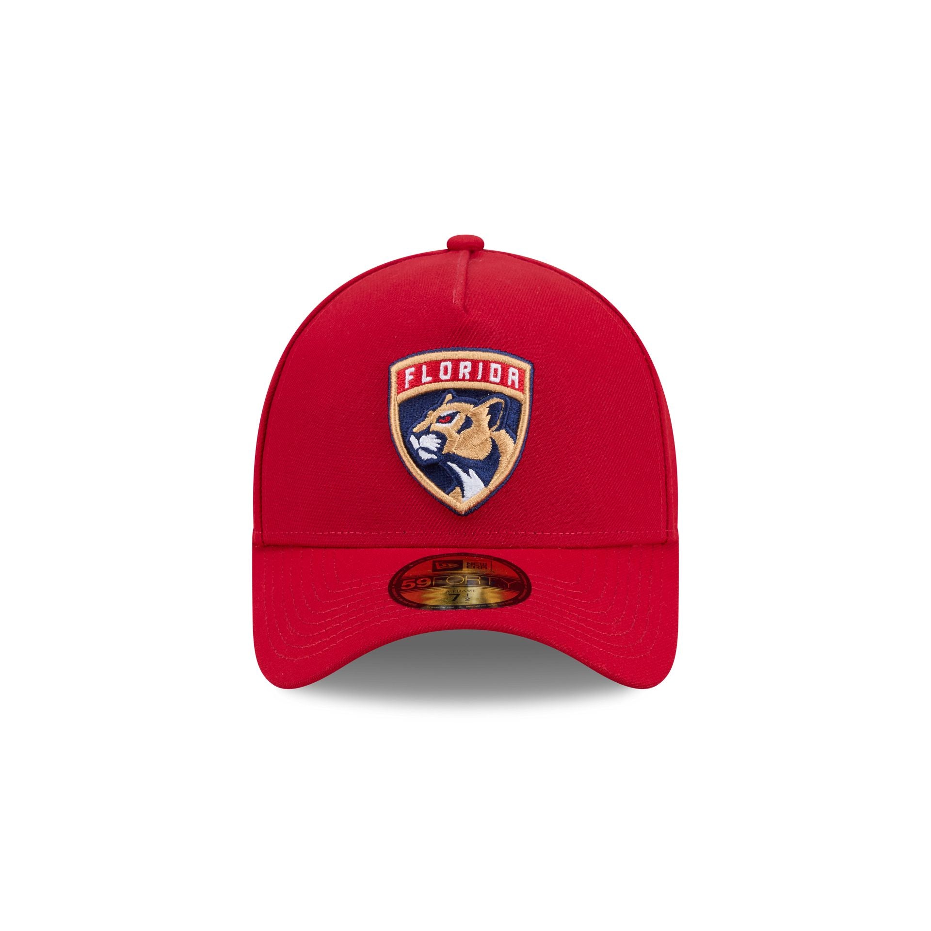 Florida Panthers Team Side 59FORTY A-Frame Fitted Hat