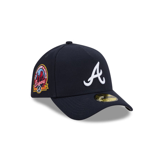 Atlanta Braves Team Side 59FORTY A-Frame Fitted Hat - New Era Cap