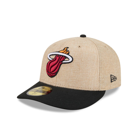 Miami Heat Twine 59FIFTY Fitted Hat - New Era Cap