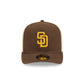 San Diego Padres Grained 9FIFTY A-Frame Snapback Hat
