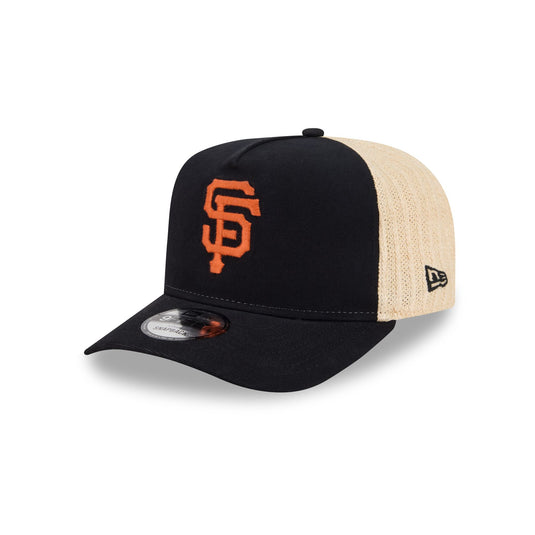 San Francisco Giants Grained 9FIFTY A-Frame Snapback Hat - New Era Cap