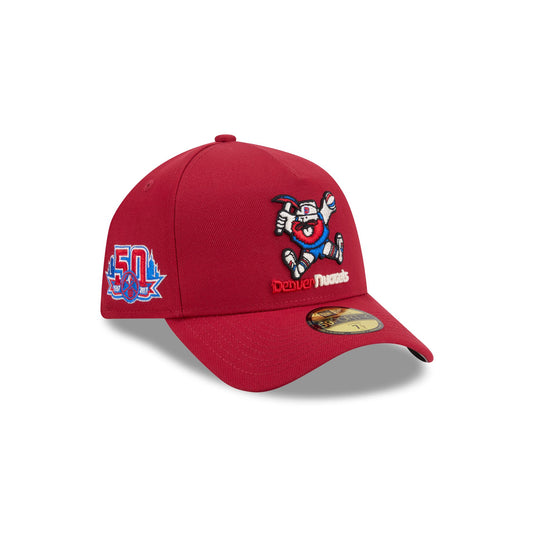 Denver Nuggets Team Side 59FORTY A-Frame Fitted Hat - New Era Cap