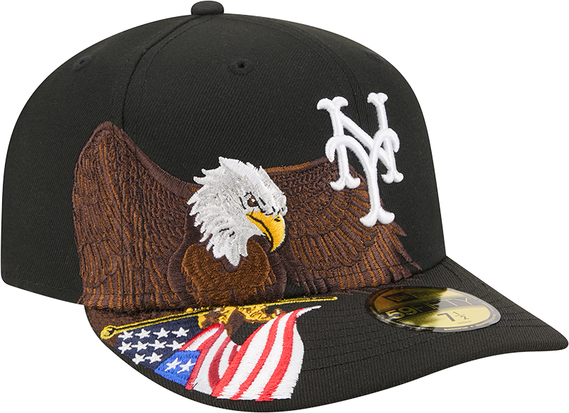 New York Mets Liberty Eagle 59FIFTY Fitted Hat