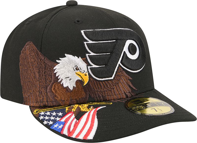 Philadelphia Flyers Liberty Eagle 59FIFTY Fitted Hat