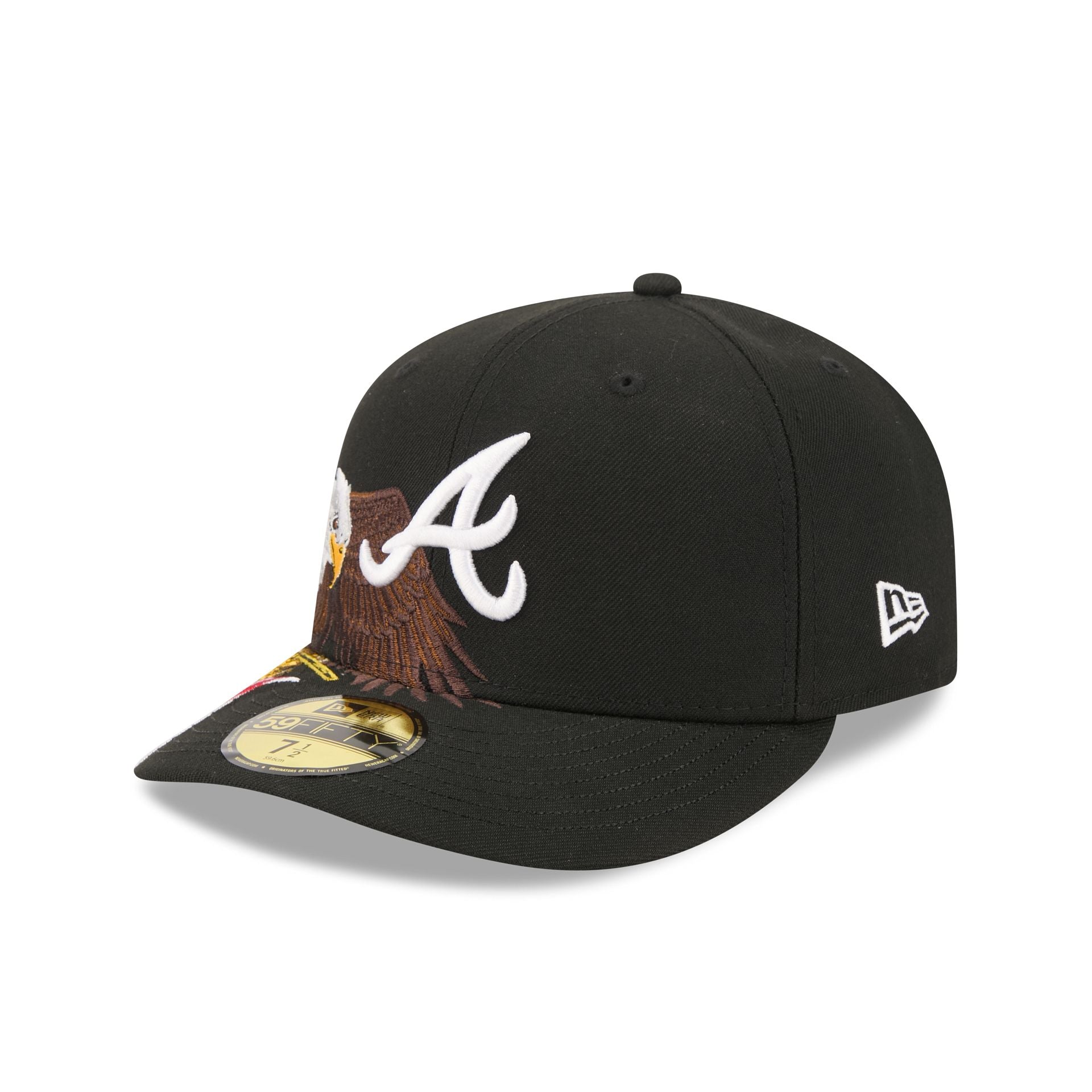 Atlanta Braves Liberty Eagle 59FIFTY Fitted Hat – New Era Cap