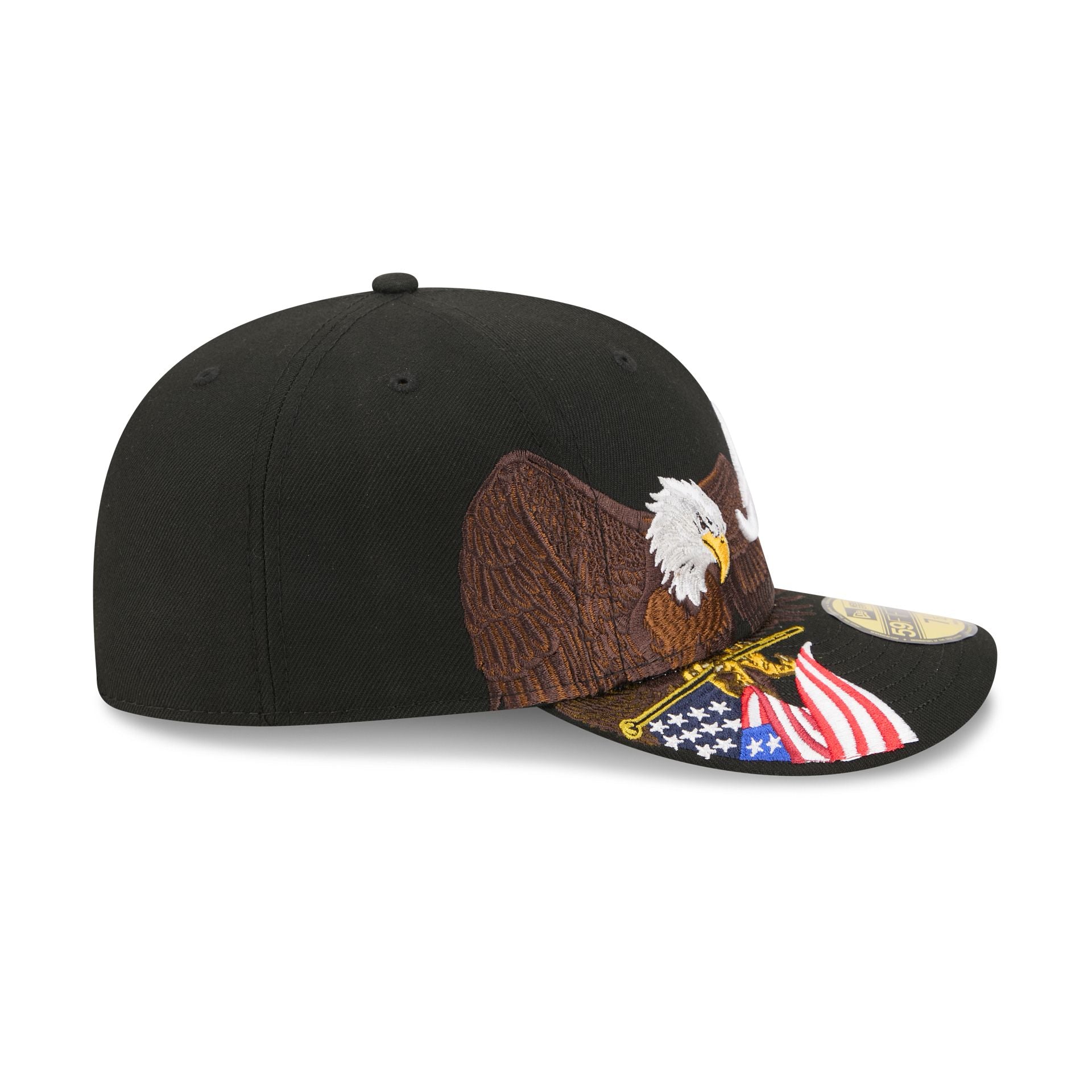 Atlanta Braves Liberty Eagle 59FIFTY Fitted Hat – New Era Cap