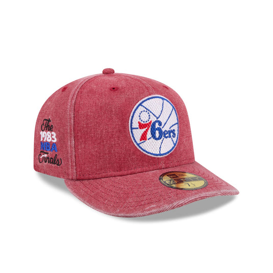 Philadelphia 76ers Hardwood Classics Diamond Stitch 59FIFTY Fitted Hat - New Era Cap