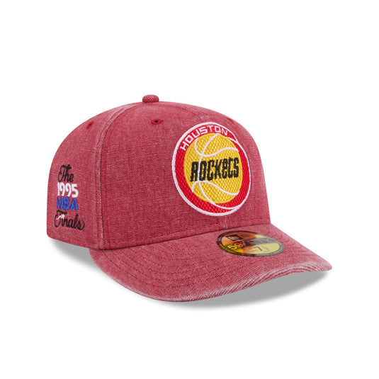 Houston Rockets Hardwood Classics Diamond Stitch 59FIFTY Fitted Hat - New Era Cap