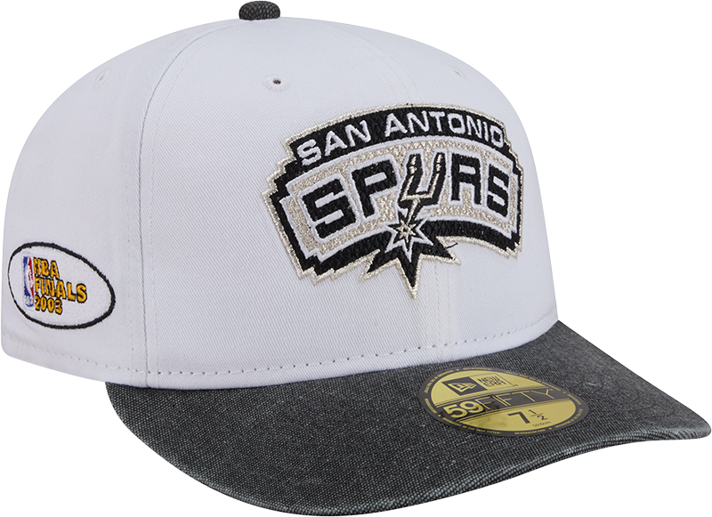 San Antonio Spurs Hardwood Classics Diamond Stitch White 59FIFTY Fitted Hat