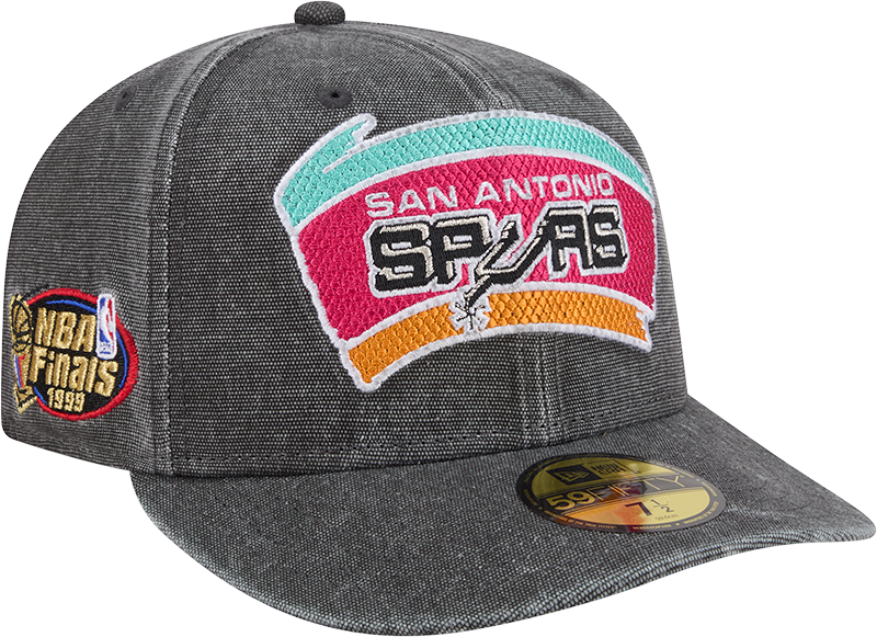 San Antonio Spurs Hardwood Classics Diamond Stitch 59FIFTY Fitted Hat