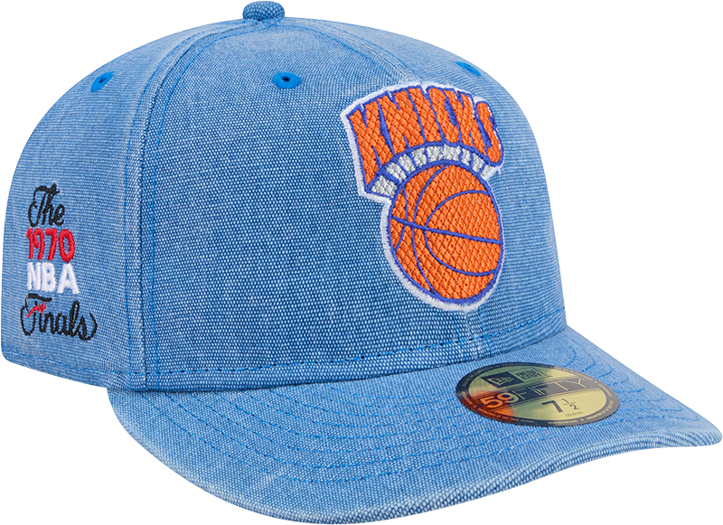 New York Knicks Hardwood Classics Diamond Stitch 59FIFTY Fitted Hat