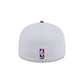 Houston Rockets Hardwood Classics Diamond Stitch White 59FIFTY Fitted Hat