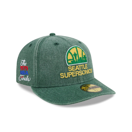 Seattle Supersonics Hardwood Classics Diamond Stitch 59FIFTY Fitted Hat - New Era Cap