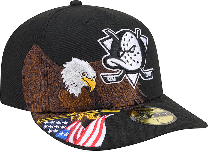 Anaheim Ducks Liberty Eagle 59FIFTY Fitted Hat