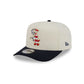 Chicago White Sox Chrome White Stars and Stripes 9FIFTY A-Frame Snapback Hat