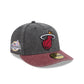 Miami Heat Hardwood Classics Diamond Stitch Gray 59FIFTY Fitted Hat