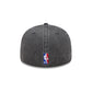 Miami Heat Hardwood Classics Diamond Stitch Gray 59FIFTY Fitted Hat