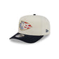 Kansas City Chiefs Chrome White Stars and Stripes 9FIFTY A-Frame Snapback Hat