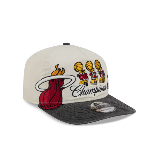 Miami Heat Hardwood Classics Past Glory 19TWENTY Adjustable Hat - New Era Cap