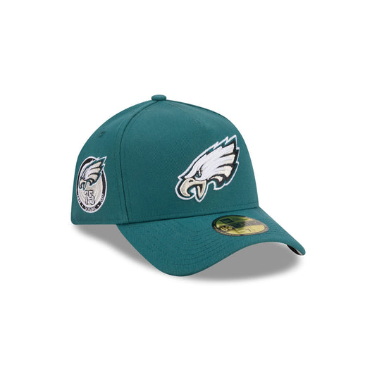 Philadelphia Eagles Team Side 59FIFTY A-Frame Fitted Hat - New Era Cap