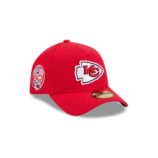 Kansas City Chiefs Team Side 59FORTY A-Frame Fitted Hat - New Era Cap