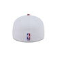 Chicago Bulls Hardwood Classics Diamond Stitch White 59FIFTY Fitted Hat