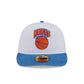 New York Knicks Hardwood Classics Diamond Stitch White 59FIFTY Fitted Hat
