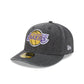 Los Angeles Lakers Hardwood Classics Diamond Stitch Black 59FIFTY Fitted Hat
