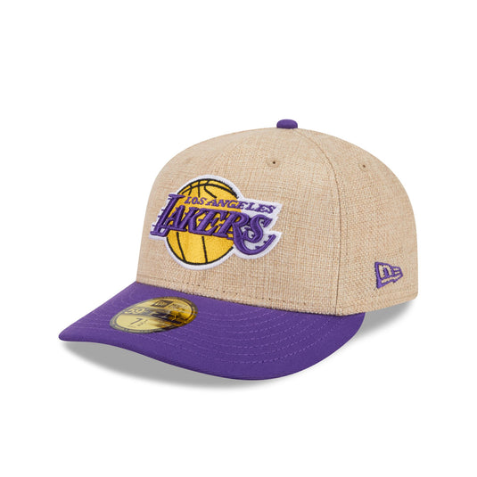Los Angeles Lakers Twine 59FIFTY Fitted Hat - New Era Cap