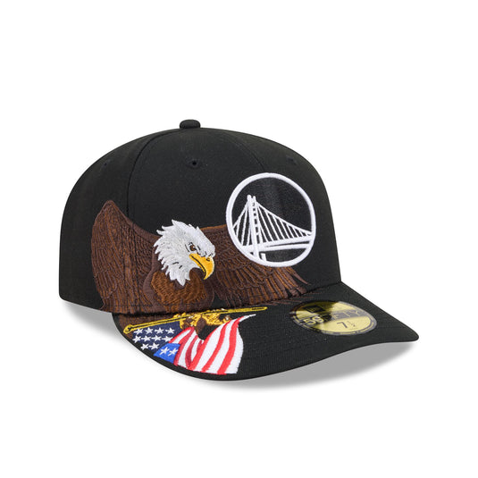 Golden State Warriors Liberty Eagle 59FIFTY Fitted Hat - New Era Cap
