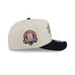 New York Knicks Chrome White Stars and Stripes 9FIFTY A-Frame Snapback Hat