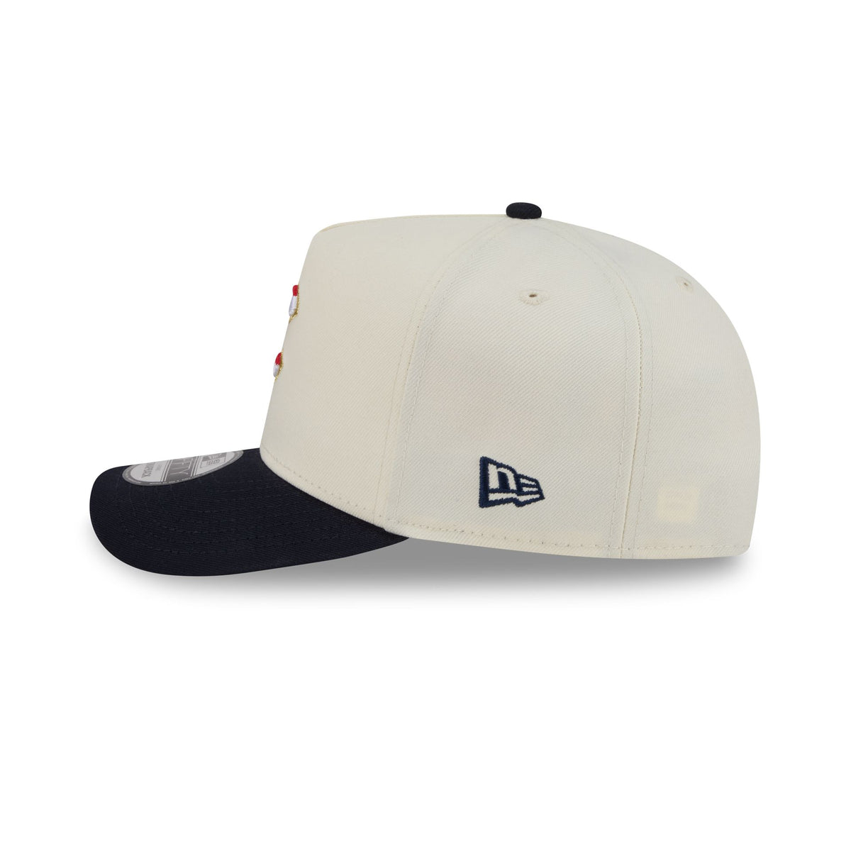 Chicago Cubs Chrome White Stars and Stripes 9FIFTY A-Frame Snapback Hat