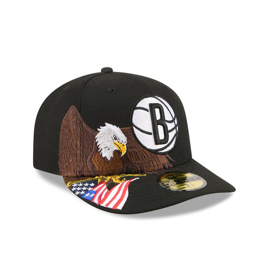Brooklyn Nets Liberty Eagle 59FIFTY Fitted Hat - New Era Cap