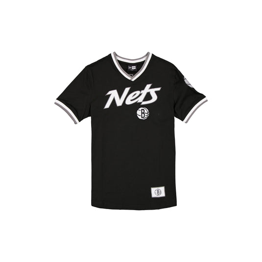Brooklyn Nets Sport Classics V-Neck T-Shirt - New Era Cap