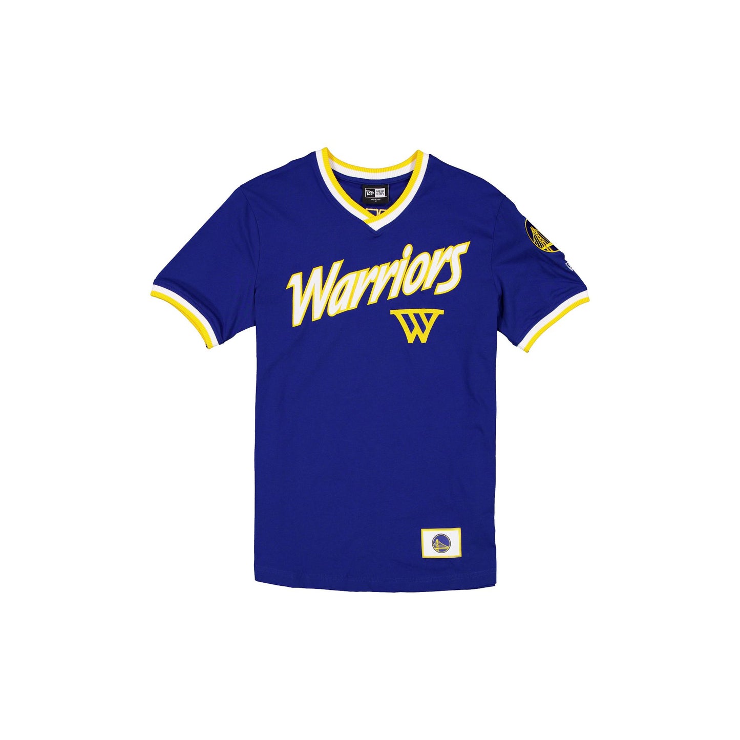Golden State Warriors Sport Classics V-Neck T-Shirt New Era Cap Golden State Warriors Sport Classics V-Neck T-Shirt New Era Cap